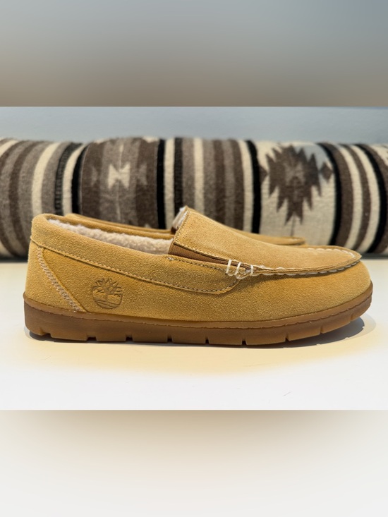 Timberland Suede Moccasin Slippers - Tan main image 5
